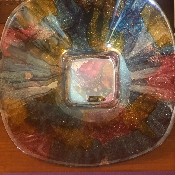 Vintage quadrifoglio Italian catch all dish. Small flake no damage see pictures - Picture 2 of 15